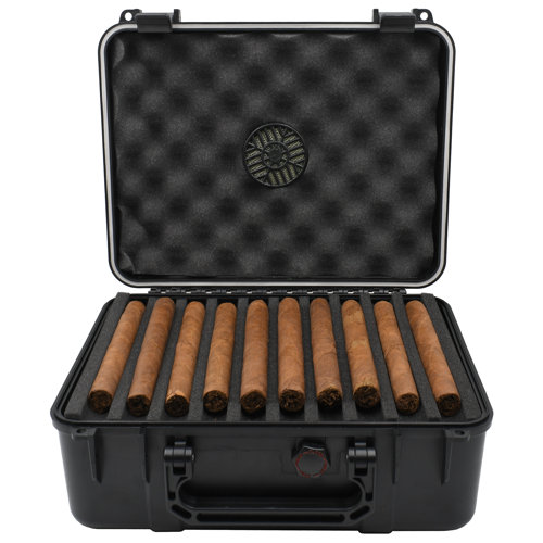 Cigar Caddy 40cigar Waterproof Travel Humidor, Super Strong Structure